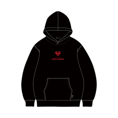 Superman Burn (Superman x Joseph Klibansky) Hoodie Black