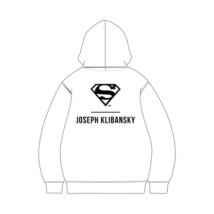 Lockup Logo (Superman x Joseph Klibansky) Hoodie White