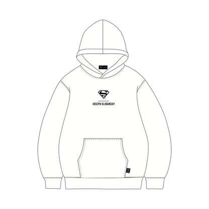 Supergirl Kiss (Superman x Joseph Klibansky) Hoodie White