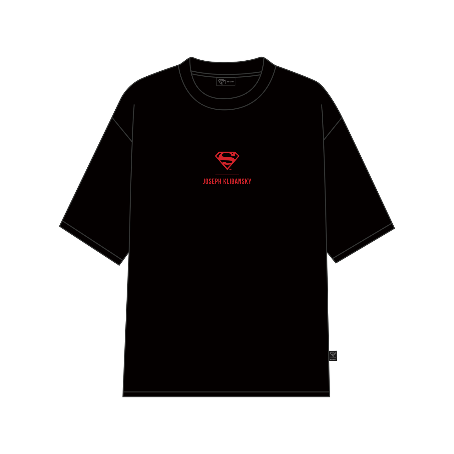 Supergirl Kiss (Superman x Joseph Klibansky) T-Shirt Black