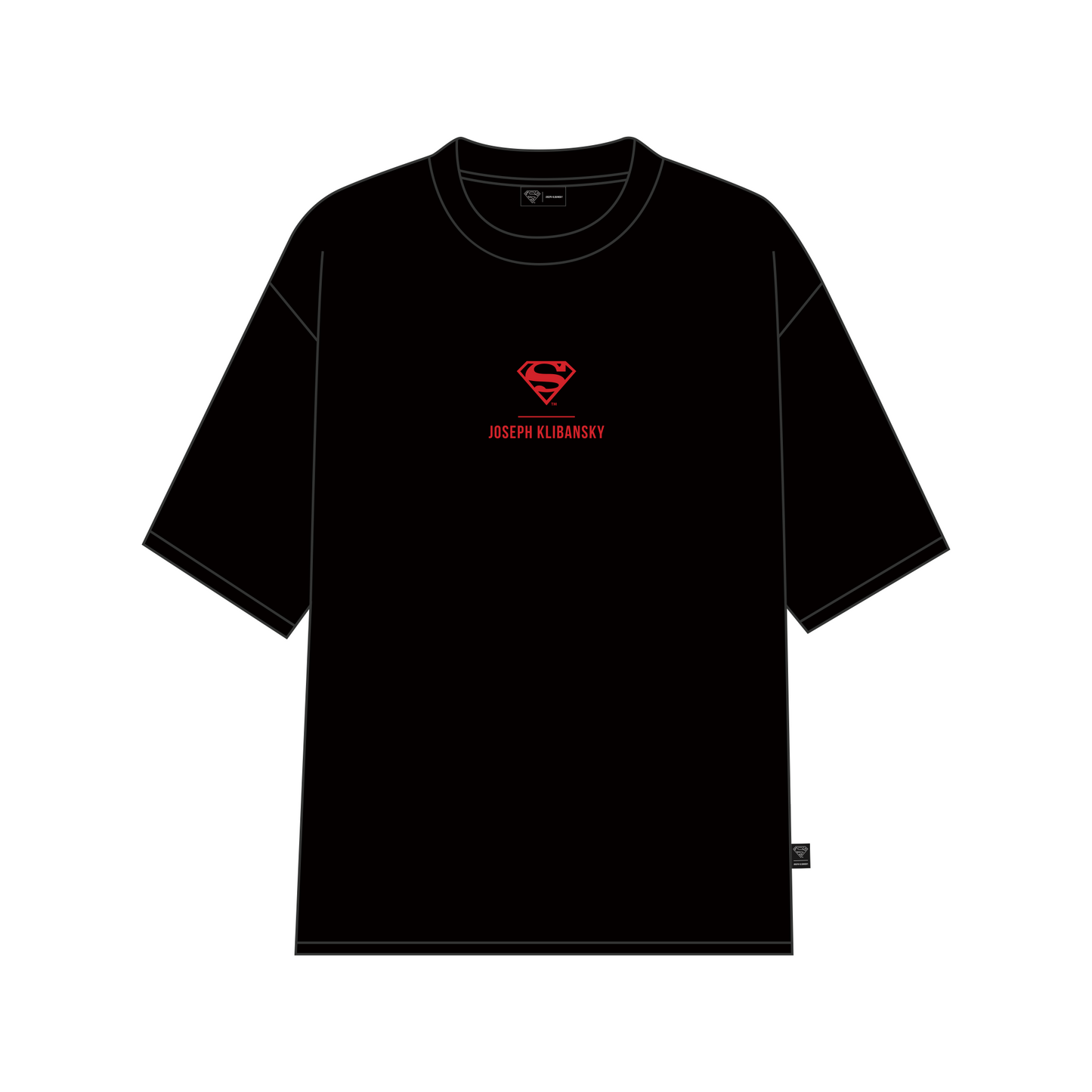 Superman Burn (Superman x Joseph Klibansky) T-Shirt Black