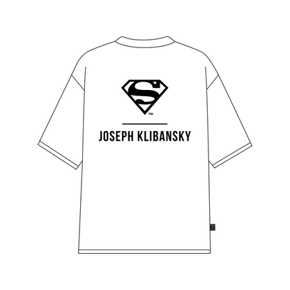 Lockup Logo (Superman x Joseph Klibansky) T-Shirt White