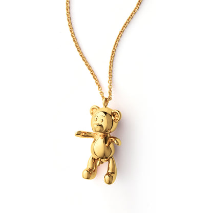 Yellow Gold - Bare Hug Necklace - Small (25 mm)