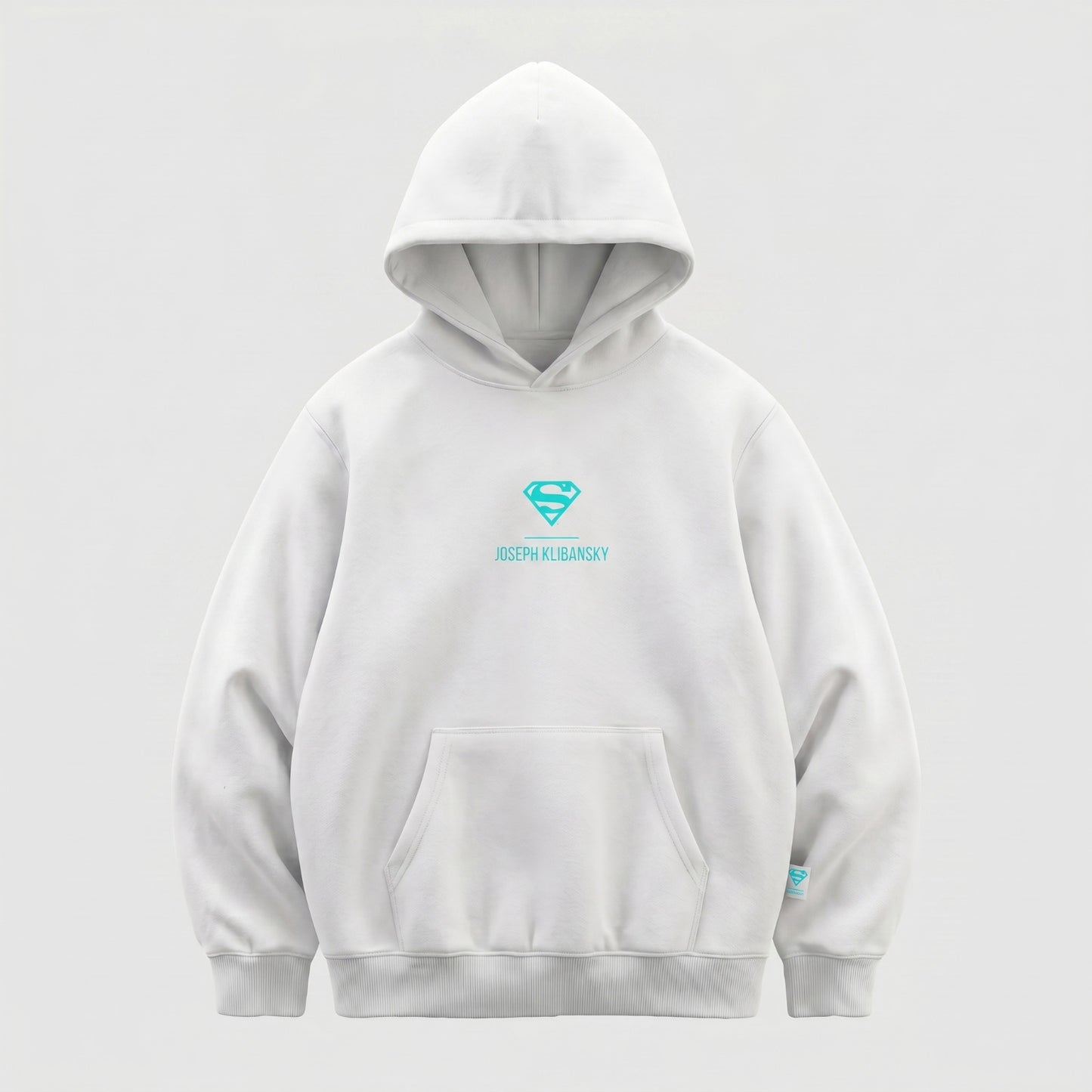 Supergirl Kiss (Superman x Joseph Klibansky) Hoodie White