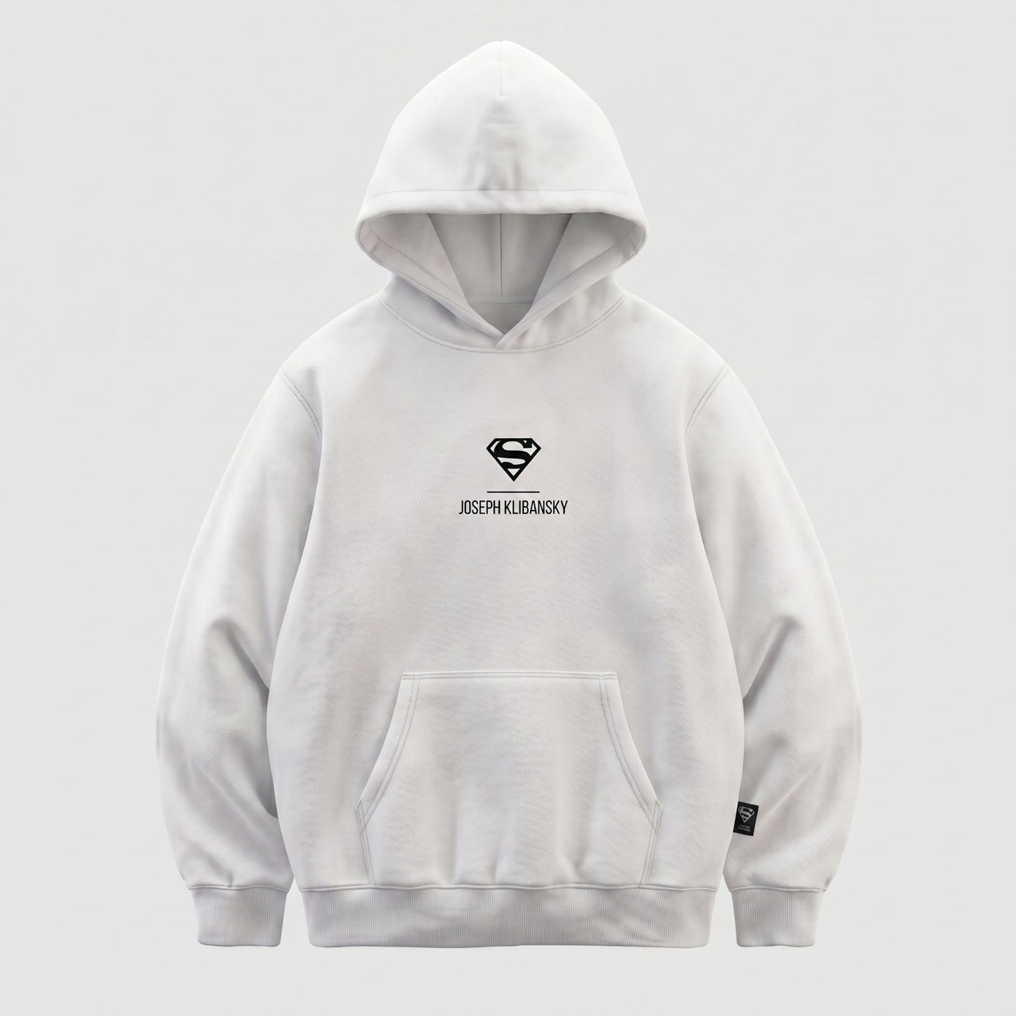 Supergirl Kiss (Superman x Joseph Klibansky) Hoodie White