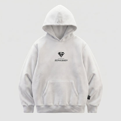 Supergirl Kiss (Superman x Joseph Klibansky) Hoodie White