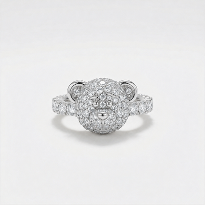 Bare Hug - Ring, Diamonds, Paved