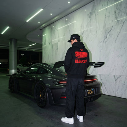 Superman Hero of Tomorrow (Superman x Joseph Klibansky) Hoodie Black