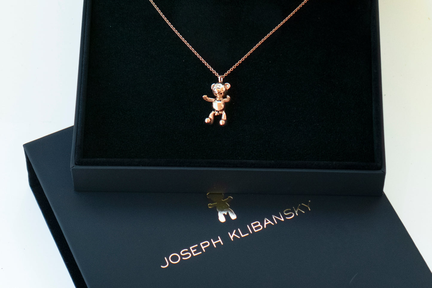 Rose Gold - Bare Hug Necklace - Small (25 mm)