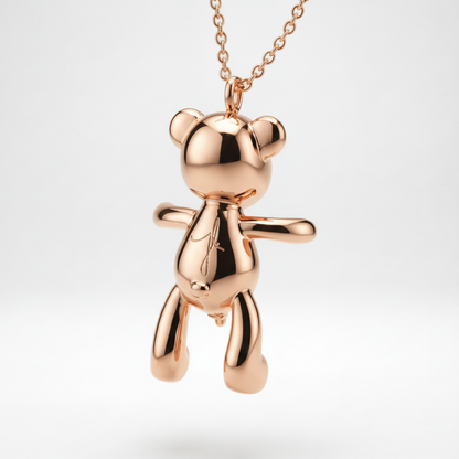 Rose Gold - Bare Hug Necklace - Small (25 mm)