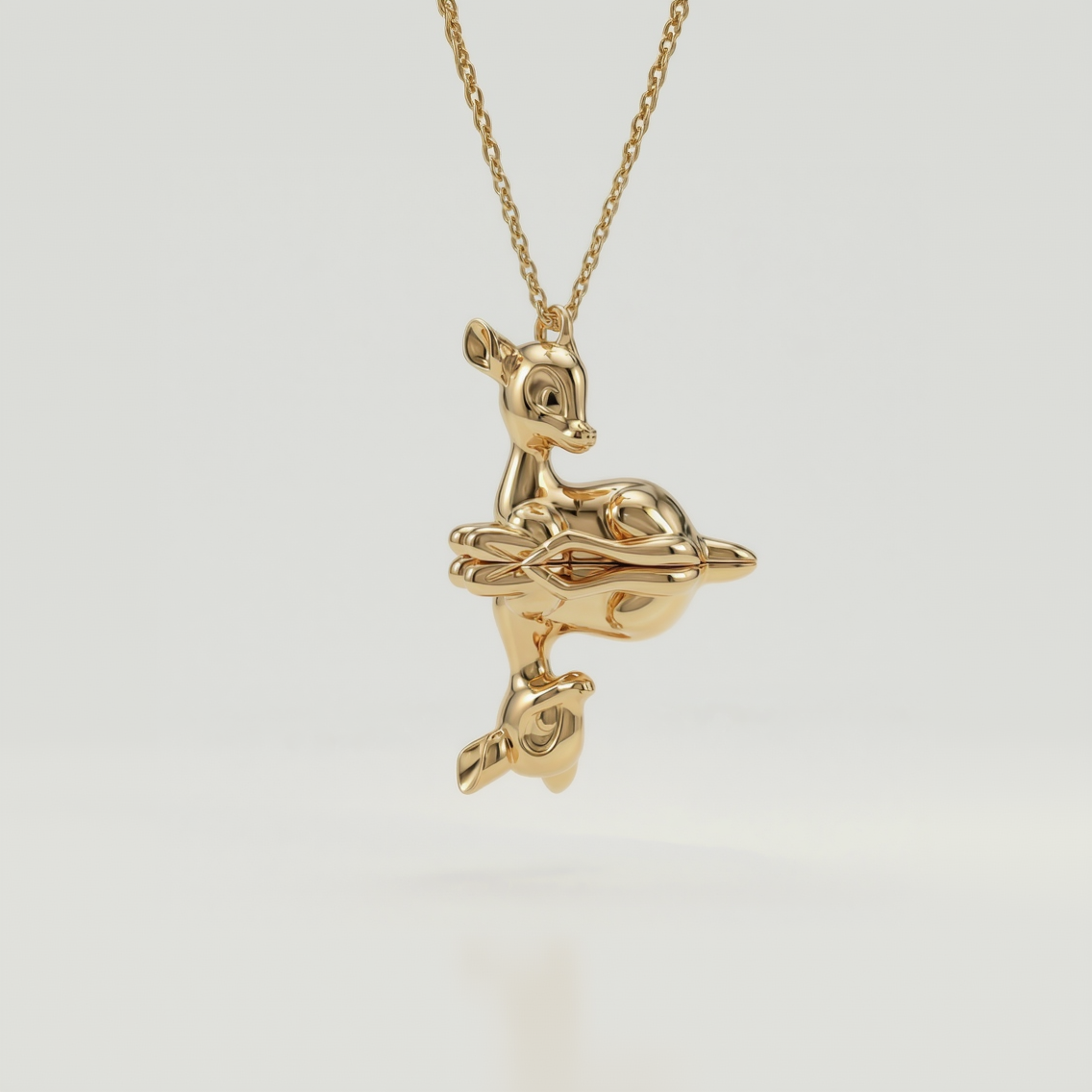 Reflections of Youth - Necklace - Yellow