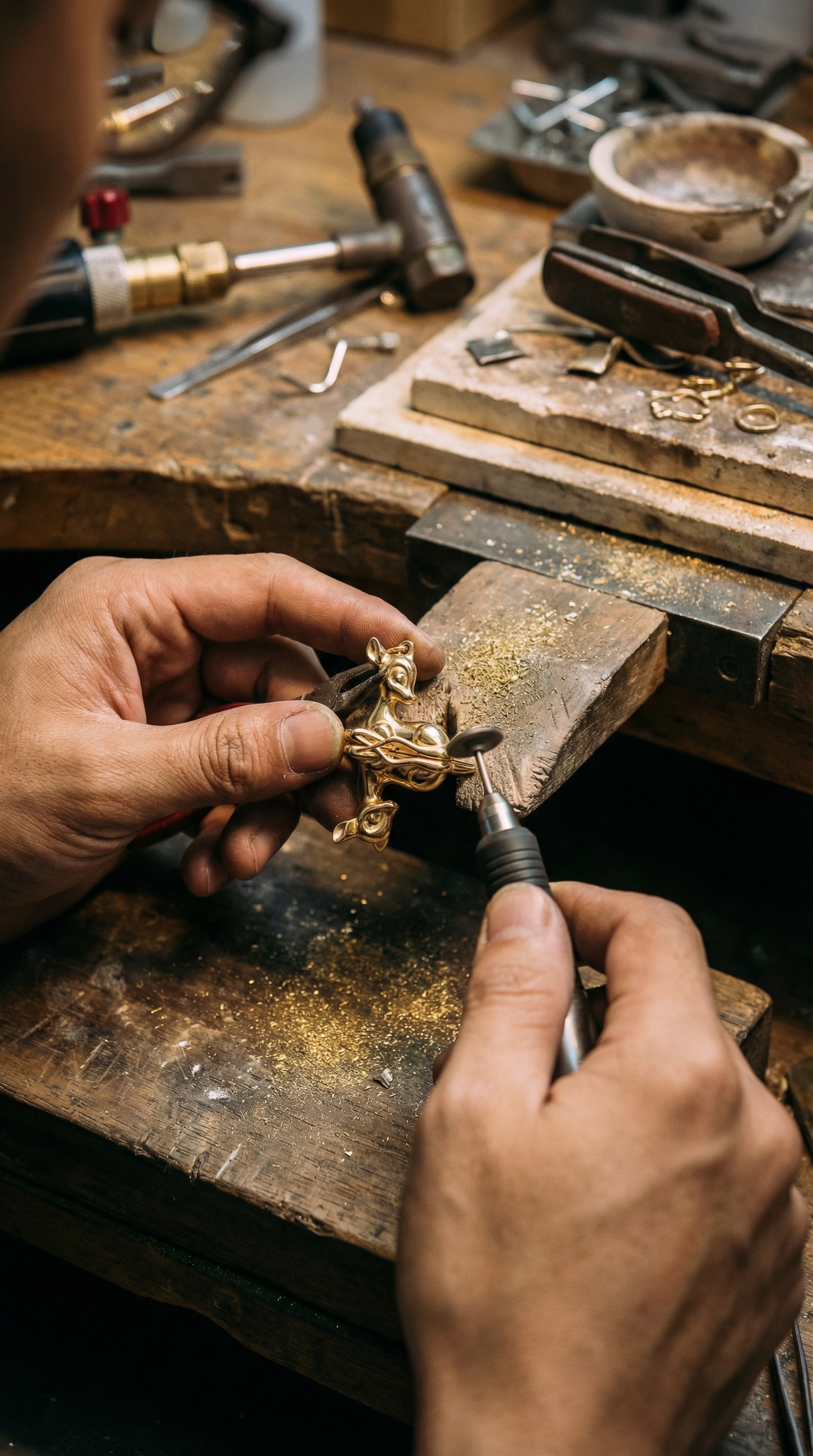 Reflections of Youth - Necklace - Yellow