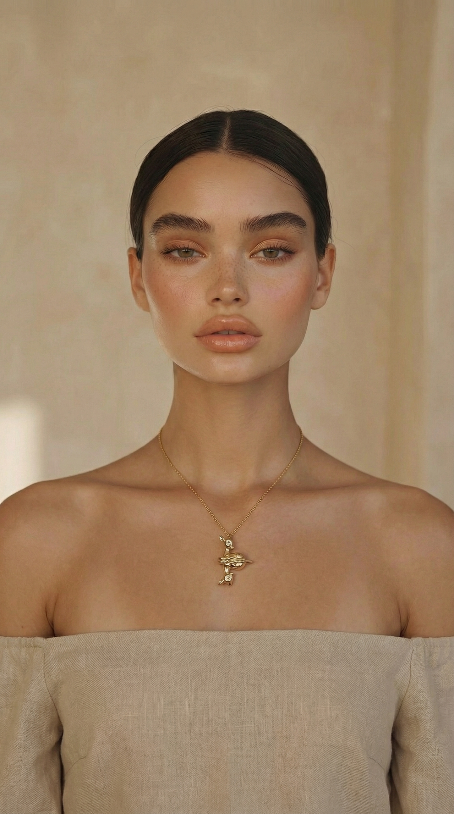 Reflections of Youth - Necklace - Yellow