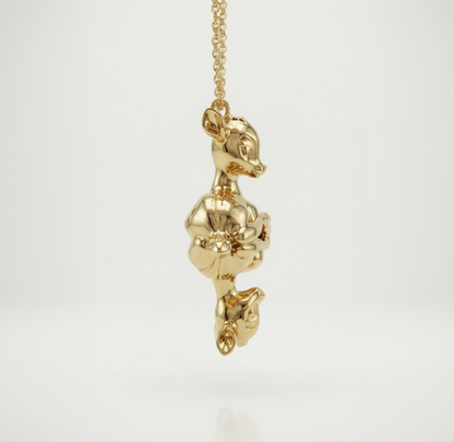 Reflections of Youth - Necklace - Yellow