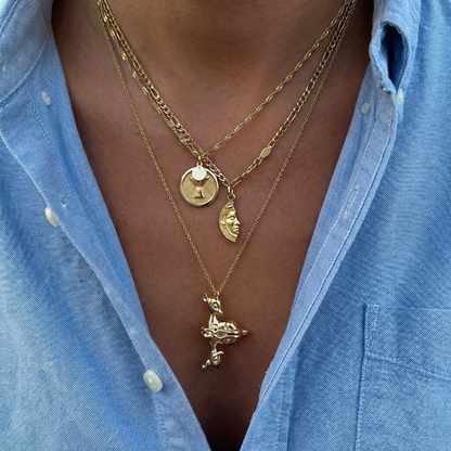 Reflections of Youth - Necklace - Yellow