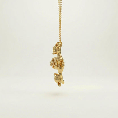 Reflections of Youth - Necklace - Yellow