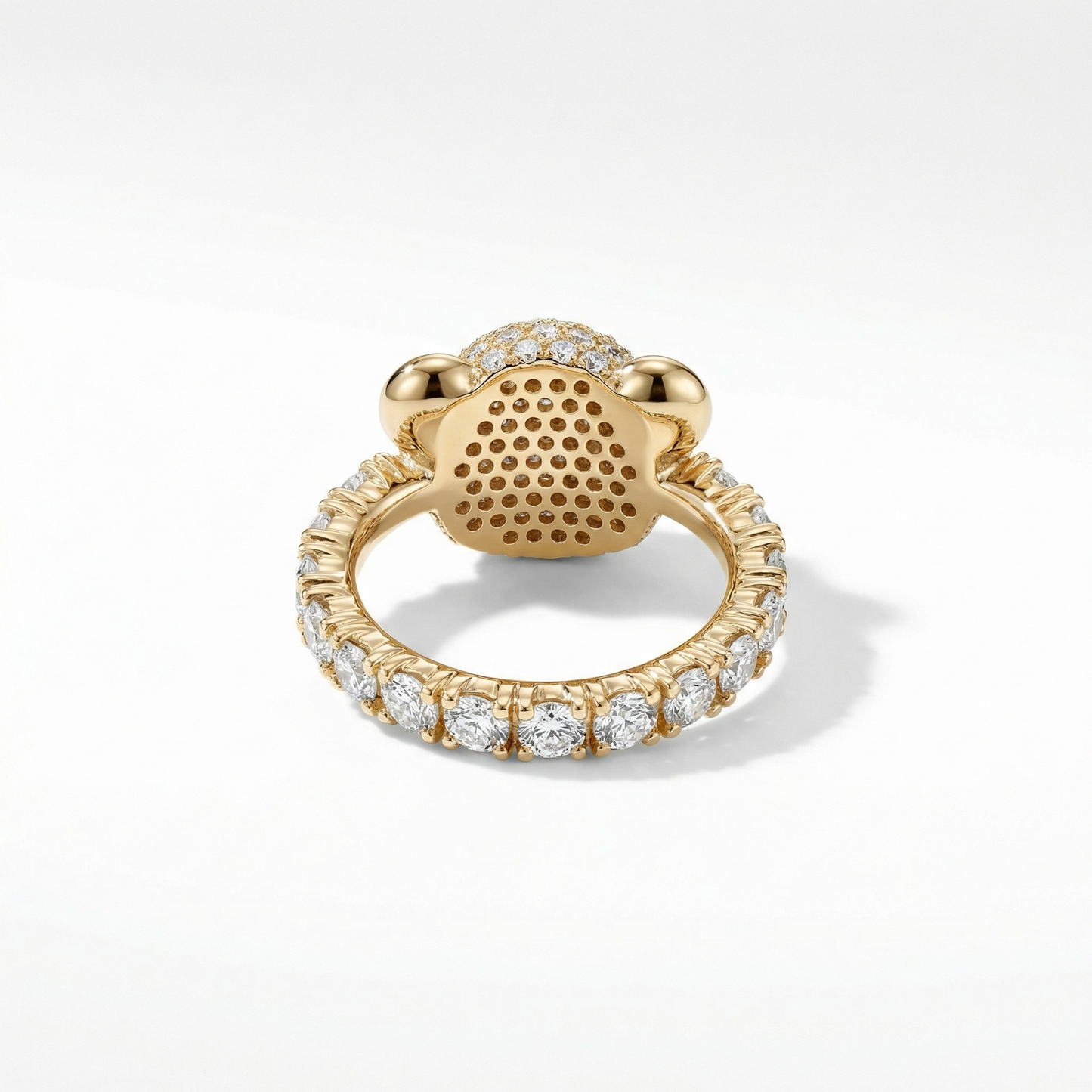 Bare Hug - Ring, Diamonds, Paved
