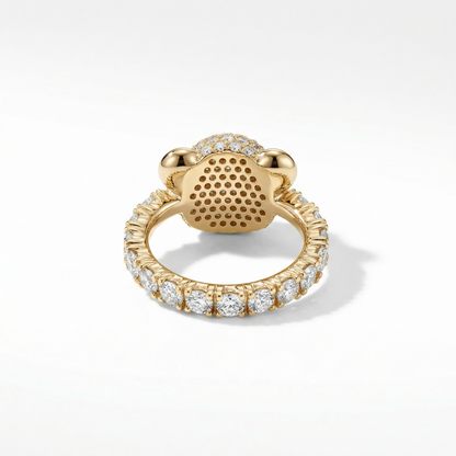 Bare Hug - Ring, Diamonds, Paved