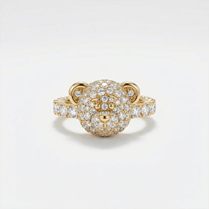 Bare Hug - Ring, Diamonds, Paved