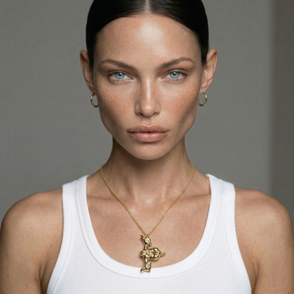 Reflections of Youth Necklace - White gold plated