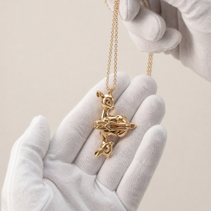 Reflections of Youth - Necklace - Yellow