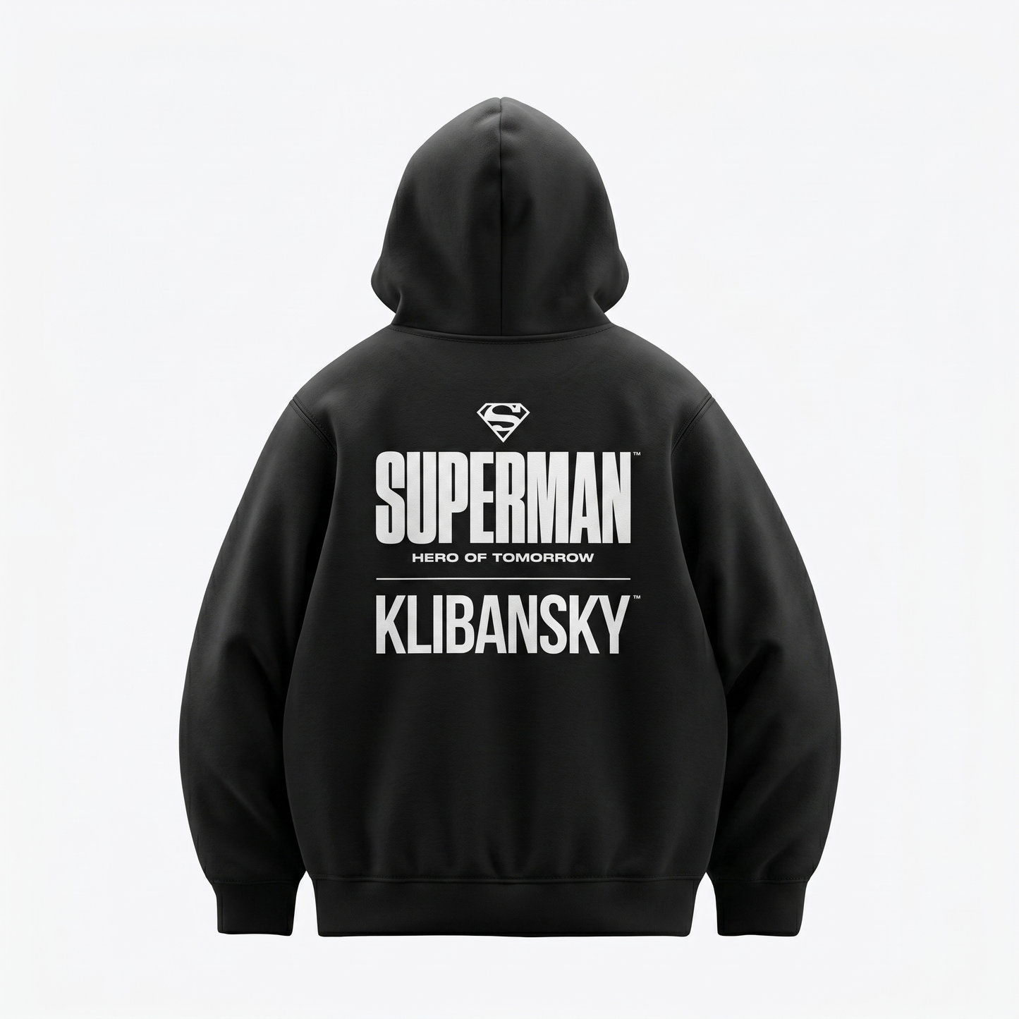 Superman Hero of Tomorrow (Superman x Joseph Klibansky) Hoodie Black