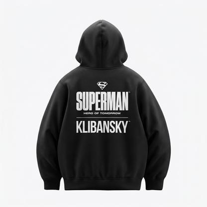 Superman Hero of Tomorrow (Superman x Joseph Klibansky) Hoodie Black