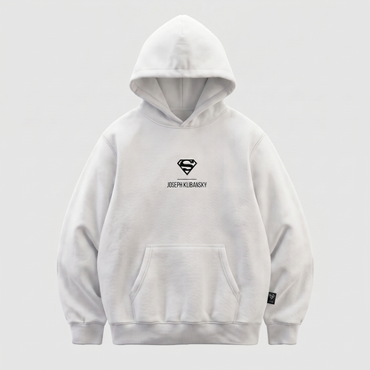 Superman Burn (Superman x Joseph Klibansky) Hoodie White