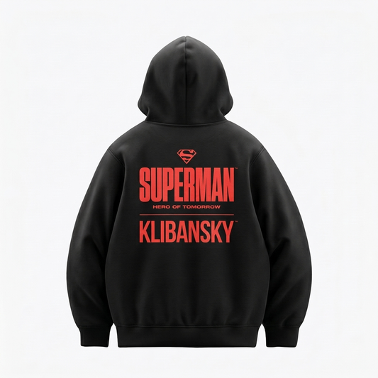 Superman Hero of Tomorrow (Superman x Joseph Klibansky) Hoodie Black