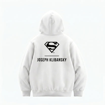 Lockup Logo (Superman x Joseph Klibansky) Hoodie White