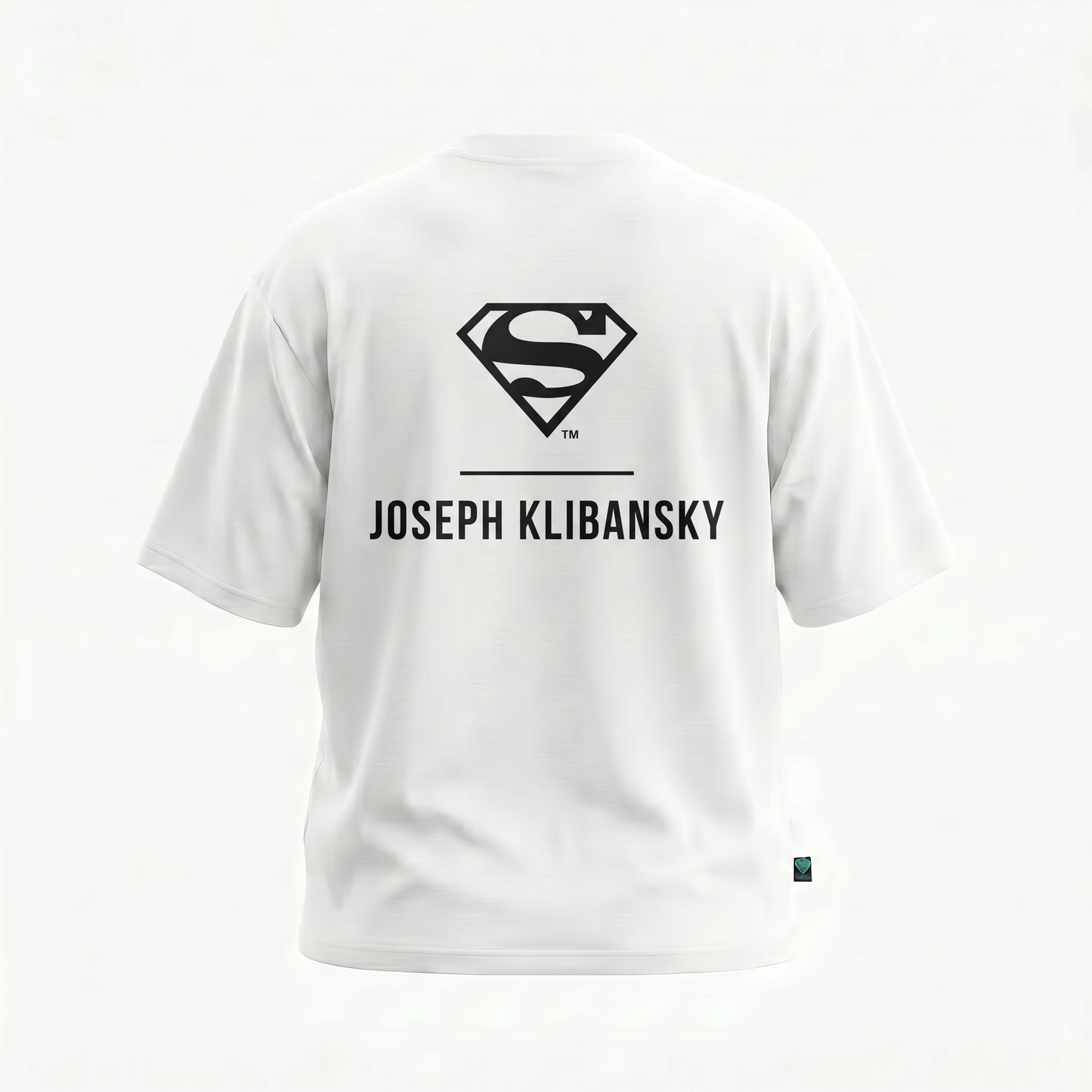 Lockup Logo (Superman x Joseph Klibansky) T-Shirt White