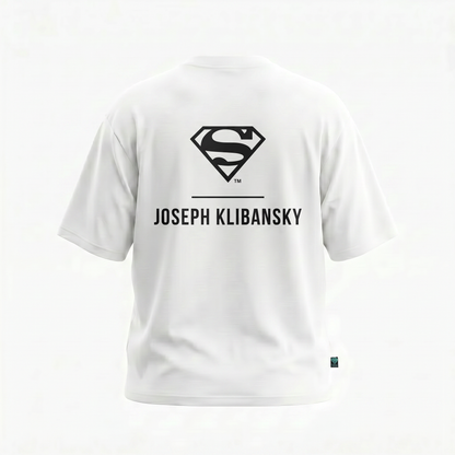 Lockup Logo (Superman x Joseph Klibansky) T-Shirt White