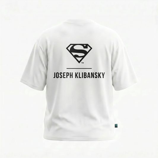 Lockup Logo (Superman x Joseph Klibansky) T-Shirt White