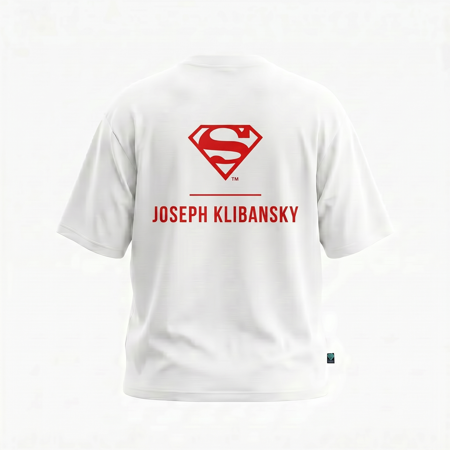 Lockup Logo (Superman x Joseph Klibansky) T-Shirt White