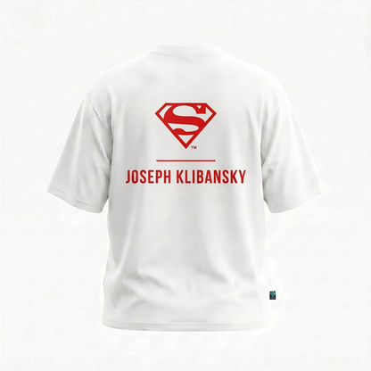 Lockup Logo (Superman x Joseph Klibansky) T-Shirt White