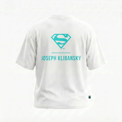 Lockup Logo (Superman x Joseph Klibansky) T-Shirt White