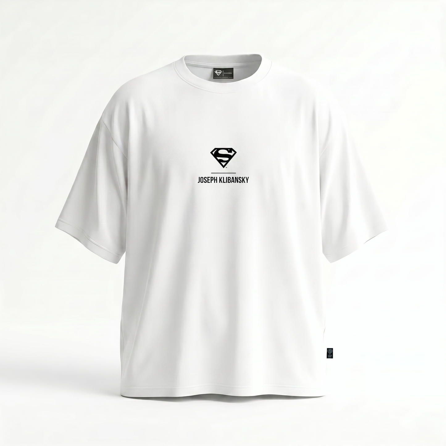 Lockup Logo (Superman x Joseph Klibansky) T-Shirt White