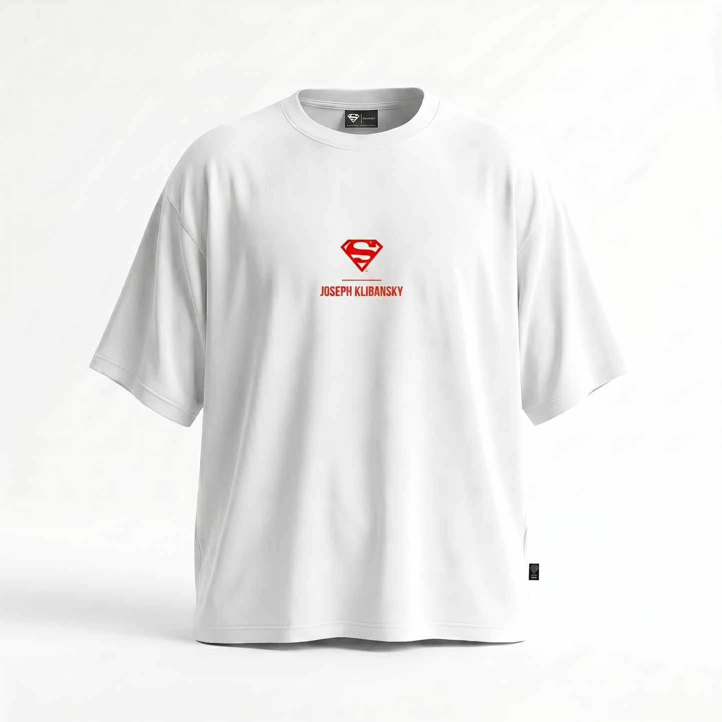 Lockup Logo (Superman x Joseph Klibansky) T-Shirt White