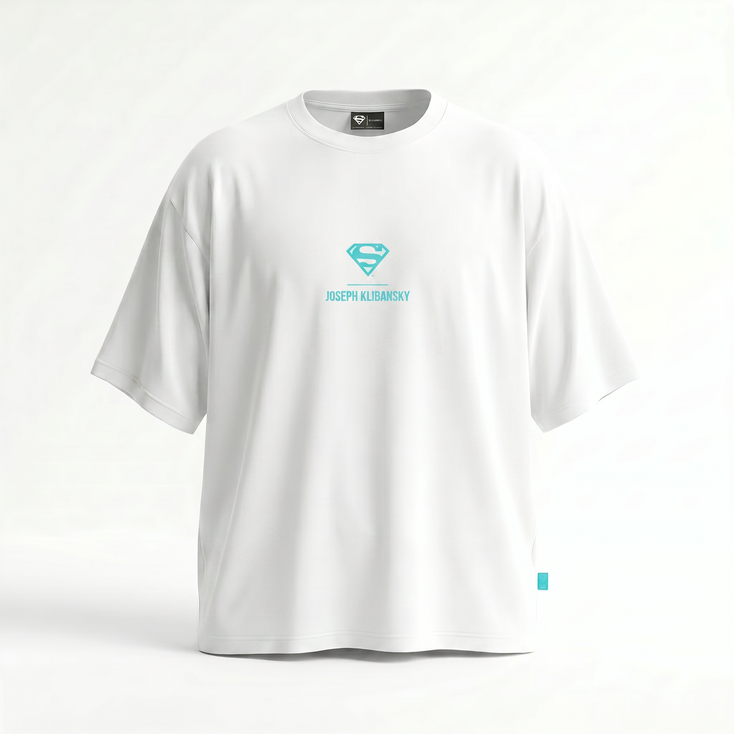 Lockup Logo (Superman x Joseph Klibansky) T-Shirt White