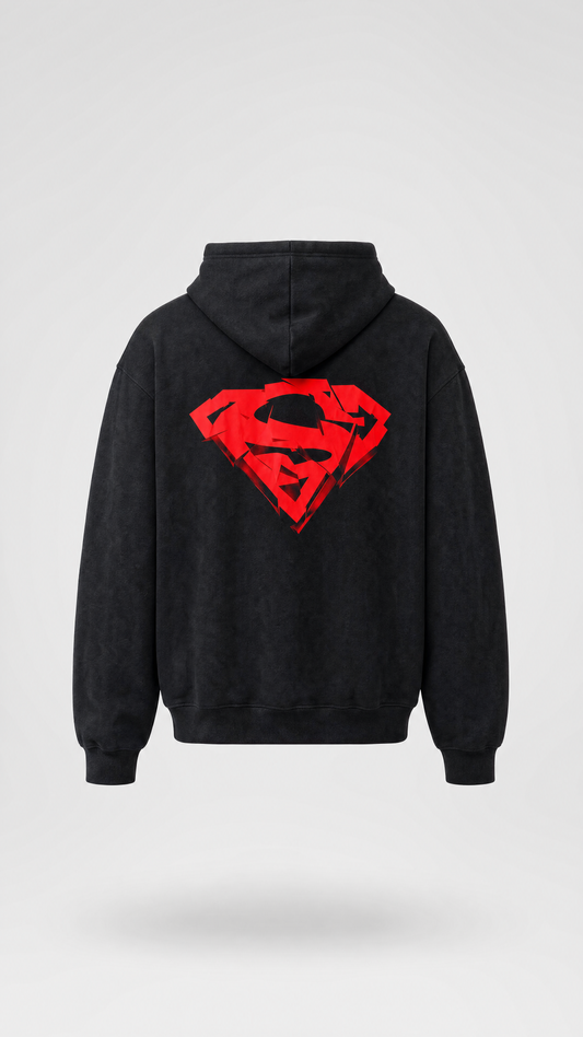 Still Unbroken (Superman x Joseph Klibansky) Hoodie Black