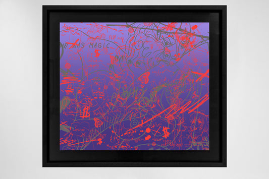 Butterflies Live Forever - Giclée (Purple/Red)